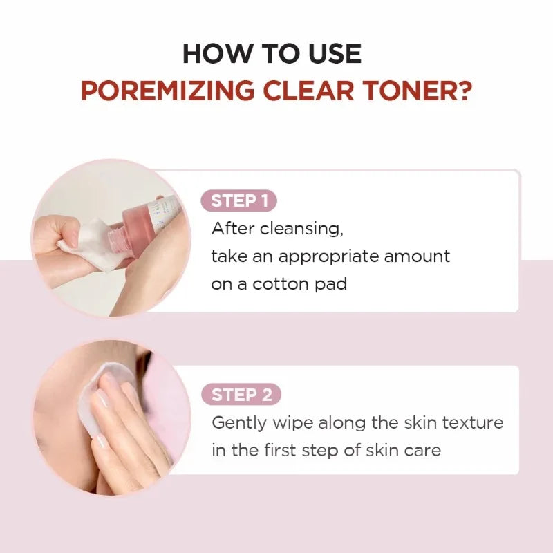 Korean Centella Pink Salt Travel Kit,PoreMizing Toner,Foam,Pore Care Fresh Ampoule and Light Gel Cream Daily Skincare Mini Sets